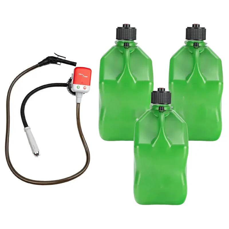Utility Jug(3-Pack) + Transfer Pump Kit