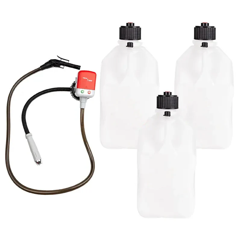 Utility Jug(3-Pack) + Transfer Pump Kit