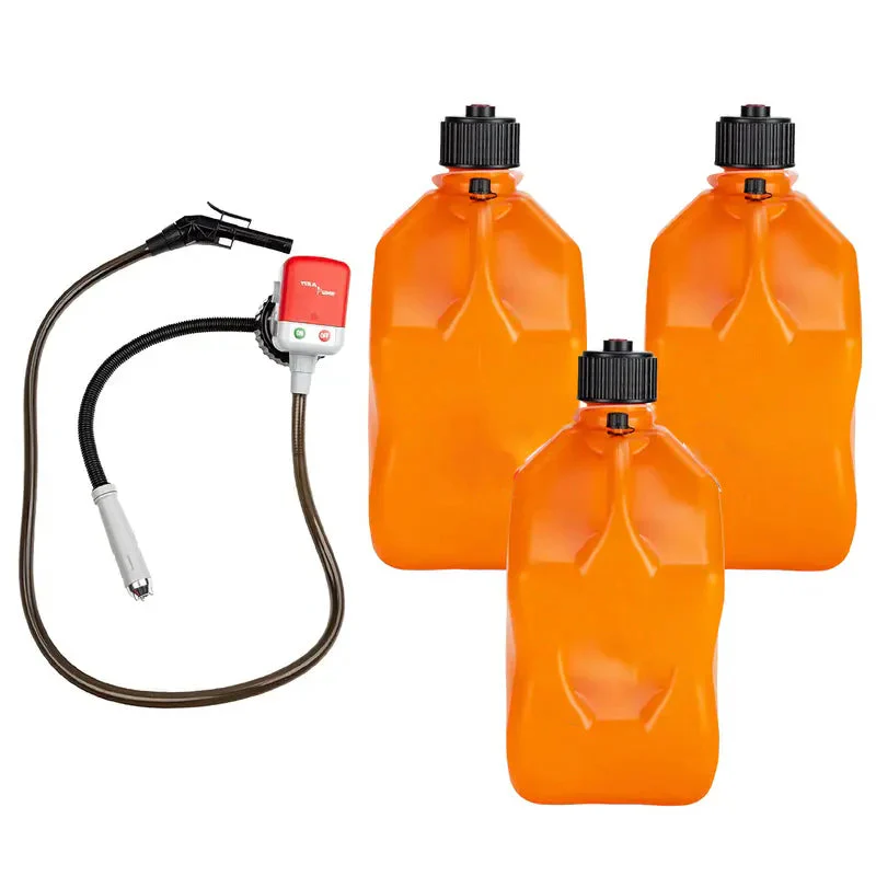 Utility Jug(3-Pack) + Transfer Pump Kit